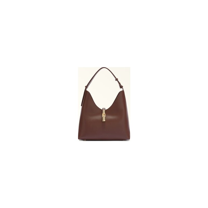 Shoulder Bag M CIOCCOLATO Furla Goccia | Furla IT