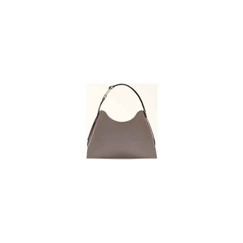 Shoulder Bag L URBAN GRAY Furla Nuvola | Furla IT