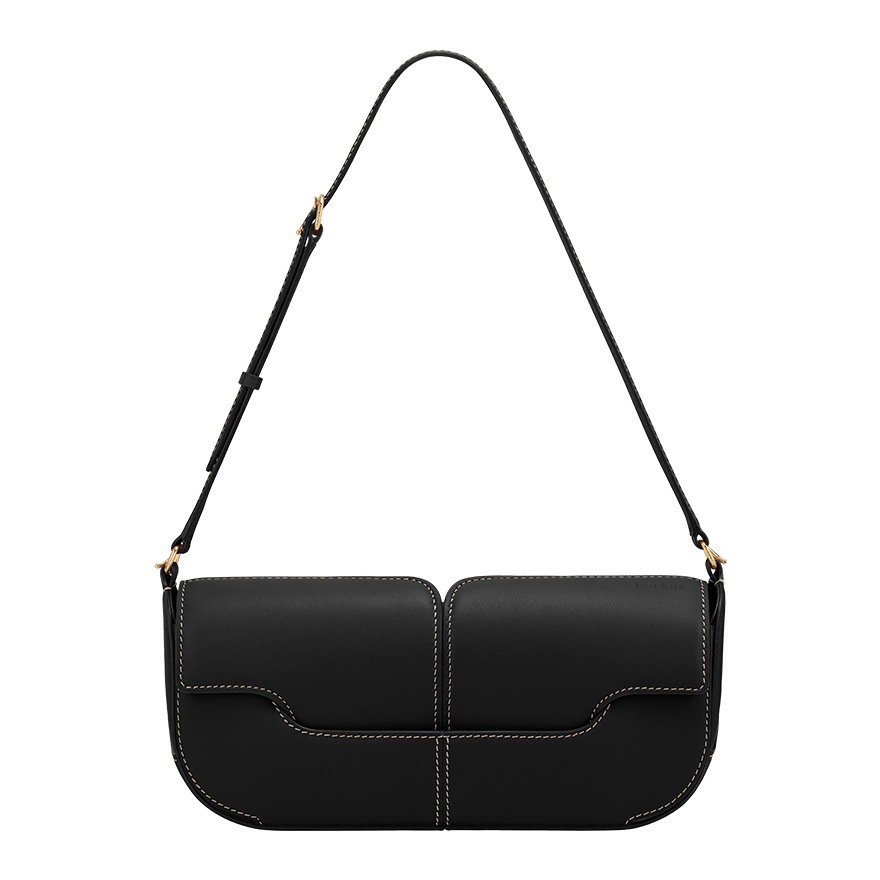Osmo - Edition Smooth Black with Ecru Stitching