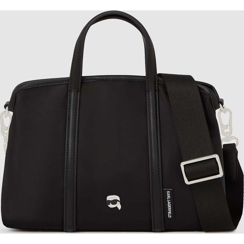 Ikon nylon small tote bag