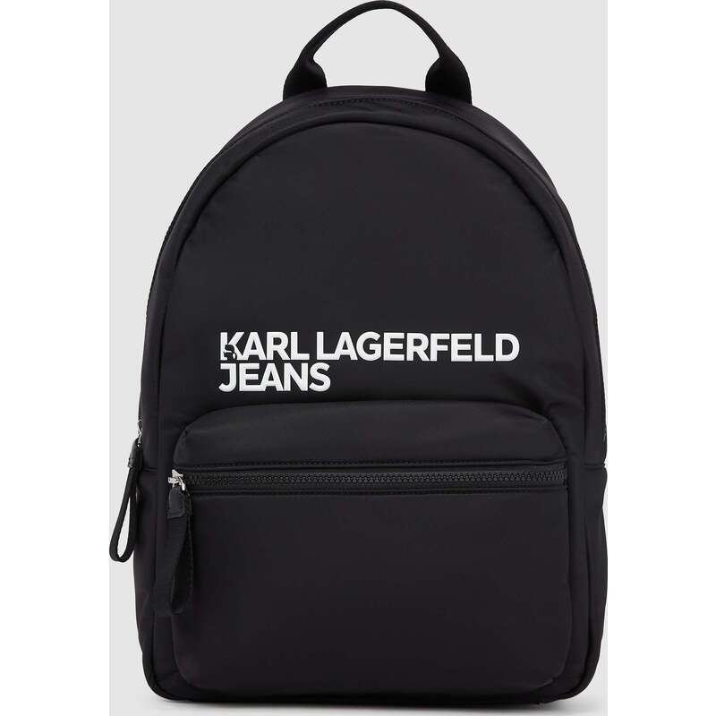 Logo nylon backpack