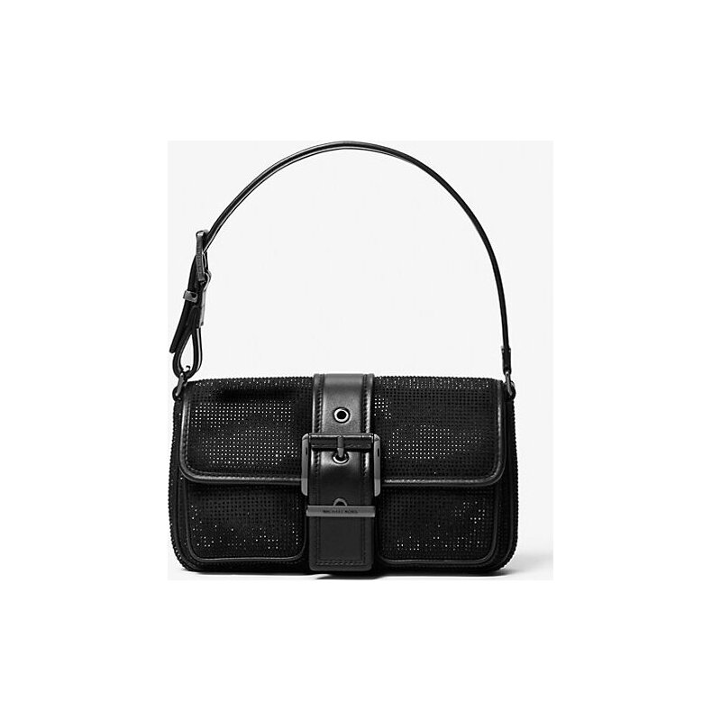 Colby Medium Embellished Suede Shoulder Bag