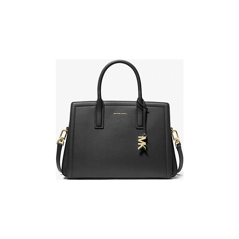 Laila Medium Leather Satchel