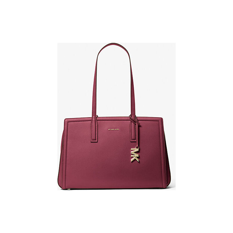 Laila Medium Leather Tote Bag