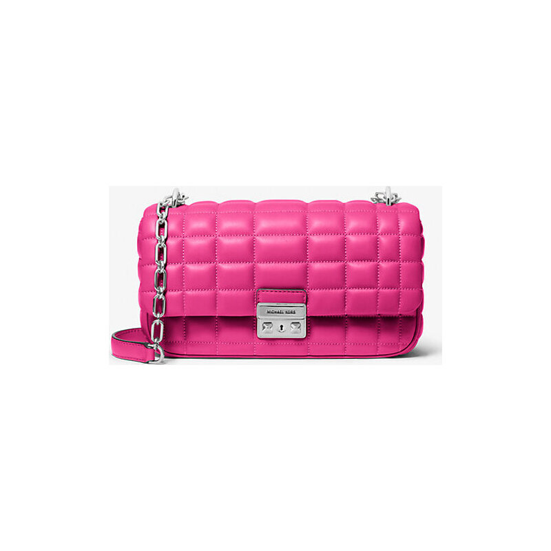 Tribeca Large Quilted Leather Shoulder Bag