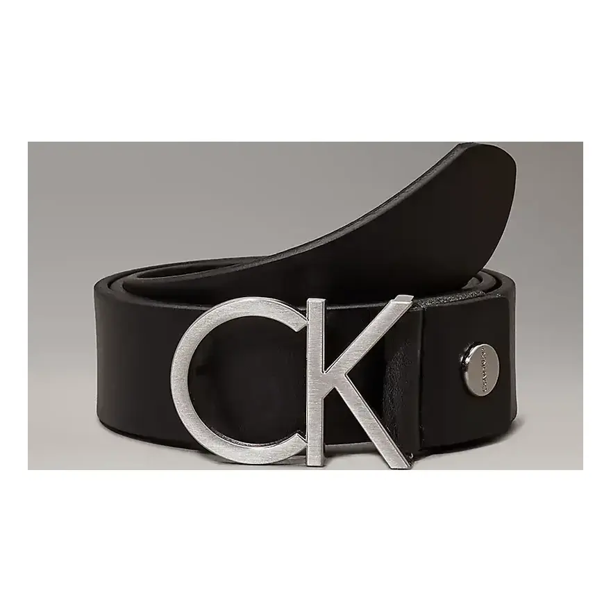 Ceinture en cuir avec logo