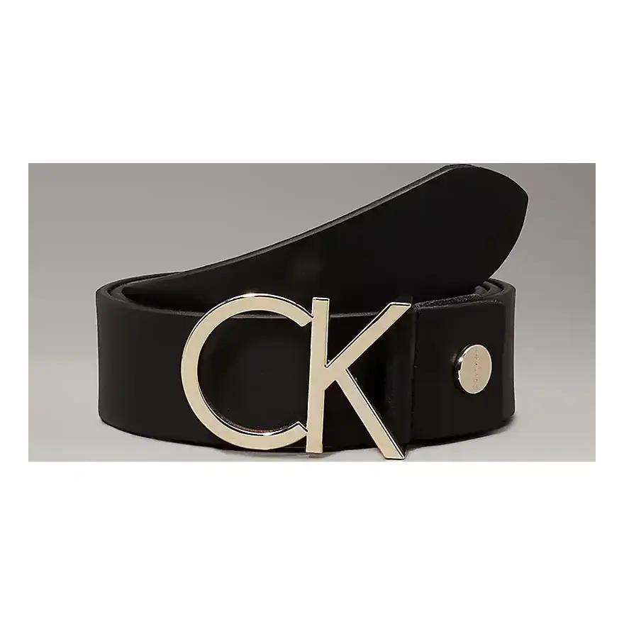 Ceinture en cuir avec logo