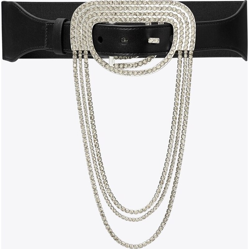 Ceinture ornementée in black, size L/XL
