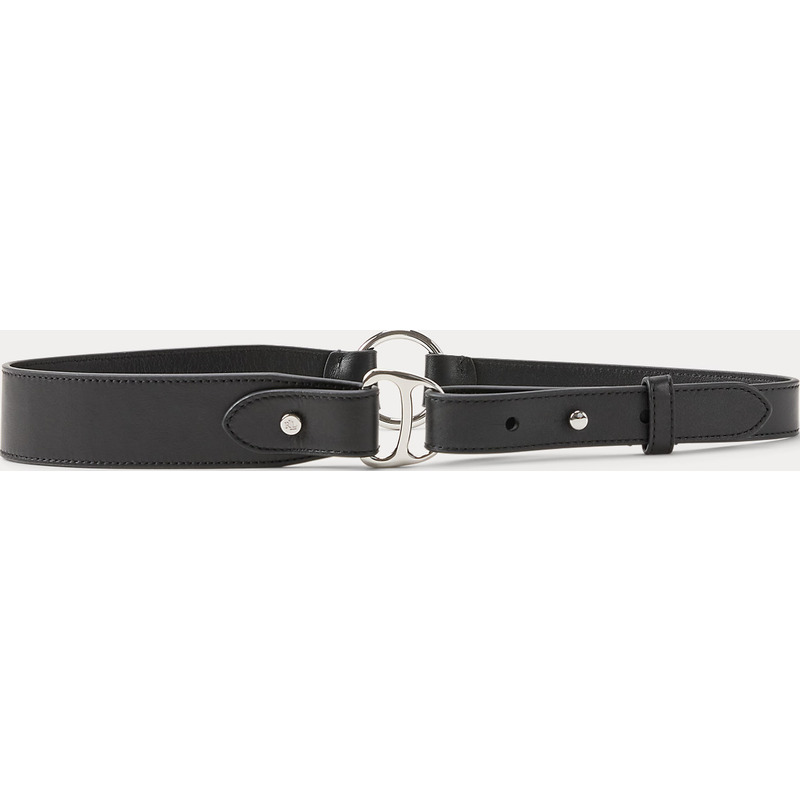 Equestrian D-Ring Leather Belt