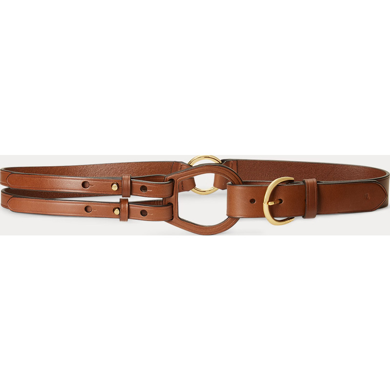 Tri-Strap Leather Belt